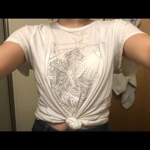 BOGO FREE White Graphic Tee
